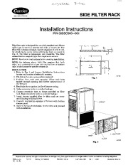 Carrier 58G 16SI Gas Furnace Owners Manual page 1