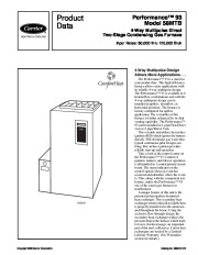 Carrier 58MTB 1PD Gas Furnace Owners Manual page 1