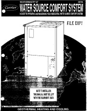 Carrier 50ya 1 Heat Air Conditioner Manual page 1