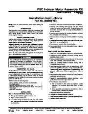 Carrier 58D 58S 32SI Gas Furnace Owners Manual page 1