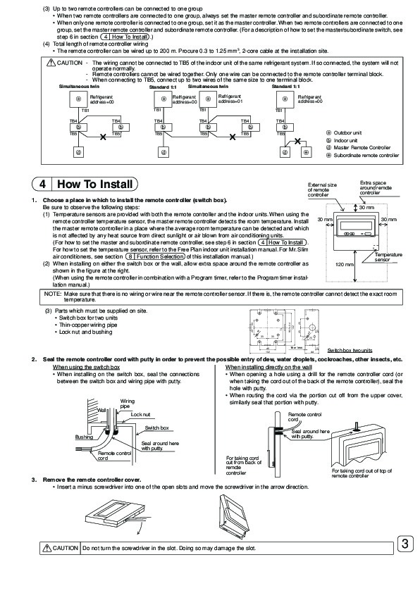 Mitsubishi par 20maa manual