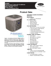 Carrier 24apa3 1pd Heat Air Conditioner Manual page 1