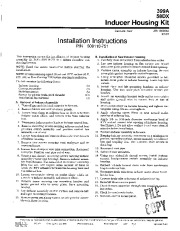Carrier 58DX 6SI Gas Furnace Owners Manual page 1