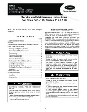 Carrier 58MCB 3SM Gas Furnace Owners Manual page 1