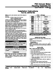 Carrier 58M 49SI Gas Furnace Owners Manual page 1