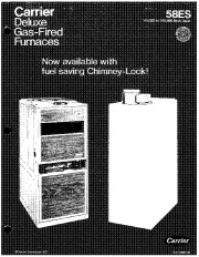 Carrier 58ES 3P Gas Furnace Owners Manual page 1