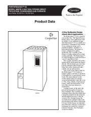 Carrier 58MTB 1PDREVA Gas Furnace Owners Manual page 1