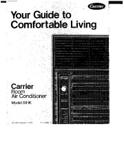 Carrier 51 12 Heat Air Conditioner Manual page 1