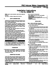 Carrier 58D 58S 34SI Gas Furnace Owners Manual page 1