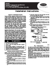 Carrier 24acb 1si Heat Air Conditioner Manual page 1