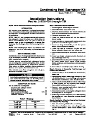 Carrier 58DX 16SI Gas Furnace Owners Manual page 1
