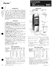 Carrier 58BA 58BV 2P Gas Furnace Owners Manual page 1
