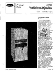 Carrier 58VUA 1PD Gas Furnace Owners Manual page 1