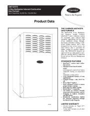 Carrier 58ST 5PD Gas Furnace Owners Manual page 1