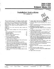 Carrier 58DX 58SX 6SI Gas Furnace Owners Manual page 1