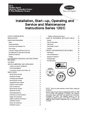 Carrier 58CV 8SI Gas Furnace Owners Manual page 1