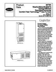 Carrier 58TMA 9PD Gas Furnace Owners Manual page 1