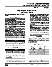 Carrier 58M 1SI Gas Furnace Owners Manual page 1
