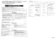 Mitsubishi PAC SF50MA E IB IMAir Conditioner Installation Manual page 1