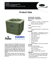 Carrier 25hcb3 4pd Heat Air Conditioner Manual page 1