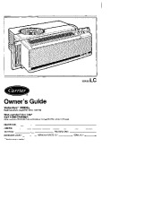 Carrier 73lc 1si Heat Air Conditioner Manual page 1