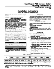 Carrier 58M 83SI Gas Furnace Owners Manual page 1