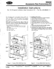 Carrier 58SSB 3SI Gas Furnace Owners Manual page 1