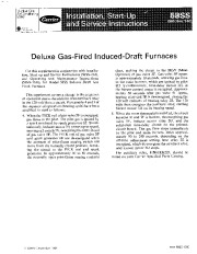 Carrier 58SS 1SIC Gas Furnace Owners Manual page 1
