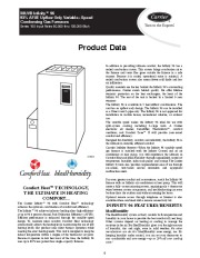 Carrier 58UVB 1PD Gas Furnace Owners Manual page 1