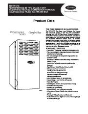 Carrier 58CTA 58CTX 6PD Gas Furnace Owners Manual page 1