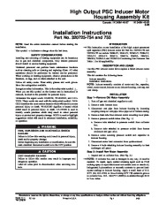 Carrier 58M 102SI Gas Furnace Owners Manual page 1
