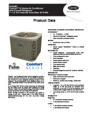 Carrier 24acb3 2pd Heat Air Conditioner Manual page 1